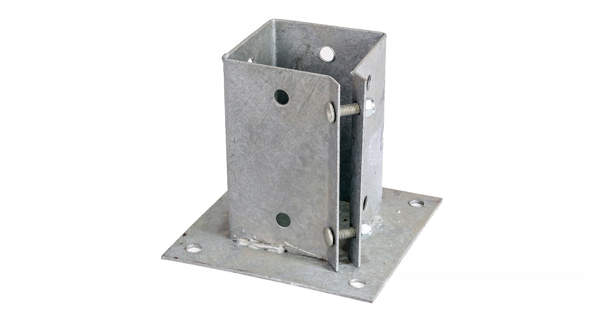 Bolt Grip Bolt Down Metpost Galv(92 x 92) Earnshaws Fencing Centres